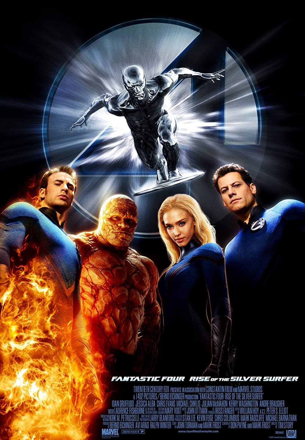 Filmbeschreibung zu Fantastic Four - Rise of the Silver Surfer