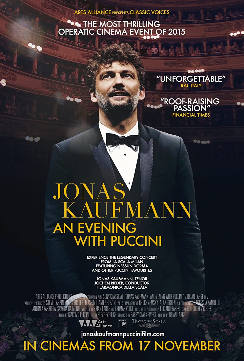 Filmbeschreibung zu Jonas Kaufmann - An Evening With Puccini